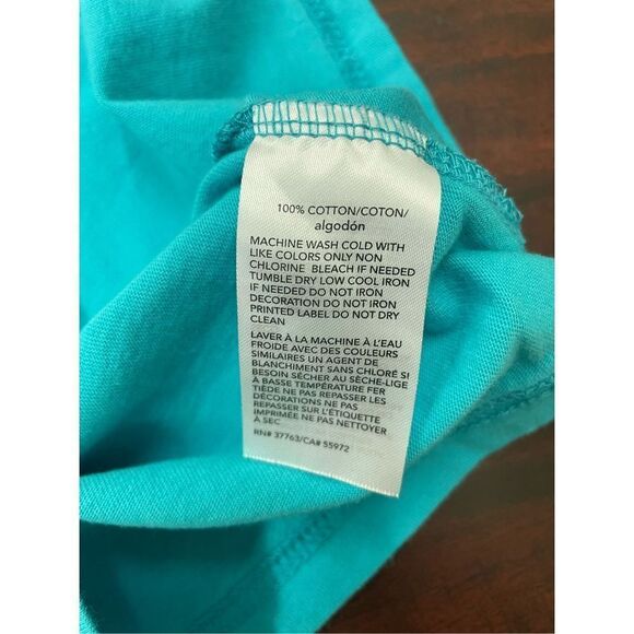 Guy Harvey Mens Blue Short Sleeve Fish Pocket Tee- Medium - Picture 6 of 6